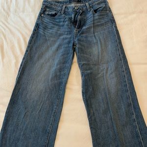 Lucky Brand Cropped Wide Leg Jeans